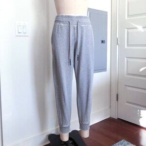 JoyLab Gray Jogger Sweatpants Elastic Cuffs Pockets Size M